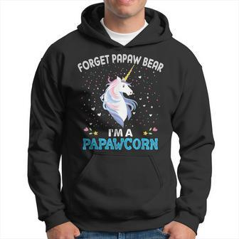 Forget Papaw Bear Im A Papawcorn Unicorn Father Hoodie | Mazezy