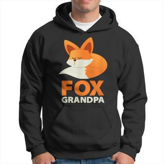 Fox Grandpa Gift For Mens Hoodie | Mazezy
