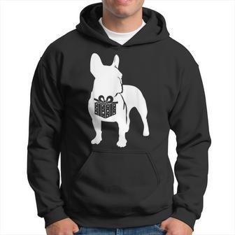 French Bulldog Christmas Dog Frenchie Puppy X-Mas Pajama Men Hoodie Graphic Print Hooded Sweatshirt - Seseable