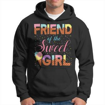 Friend Of The Sweet Girl Ice Cream Cone Popsicle Party Theme Hoodie | Mazezy