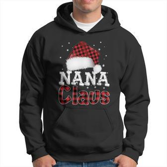 Fun Santa Hat Christmas Costume Family Matching Nana Claus Hoodie - Monsterry