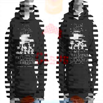 Fun Santa Hat Christmas Costume Family Matching Nana Claus V2 Men Hoodie Graphic Print Hooded Sweatshirt - Thegiftio