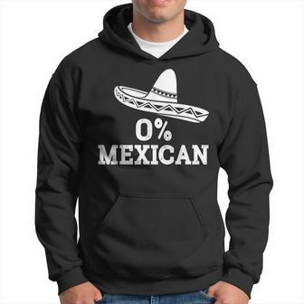 Funny 0 Mexican With Sombrero For Cinco De Mayo Costume Hoodie | Mazezy