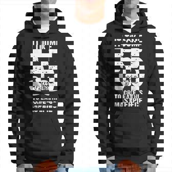Funny 55Th Birthday For Men 55 Year Old T Men Hoodie - Seseable