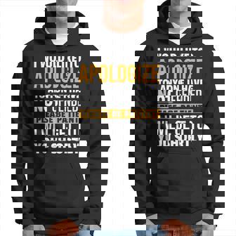 Funny Anti-Political Correctness Grumpy Old Man Gift Hoodie - Thegiftio UK