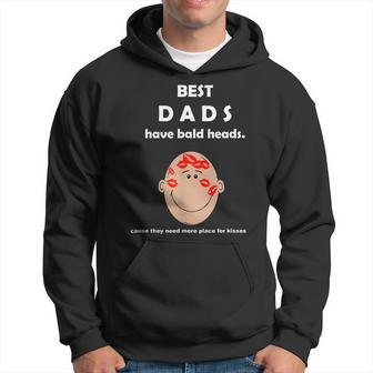 Funny Best Dads Have Bald Heads Hoodie | Mazezy CA