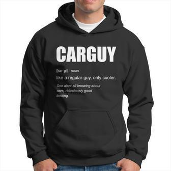 Funny Car Guy Definition Hoodie - Monsterry DE
