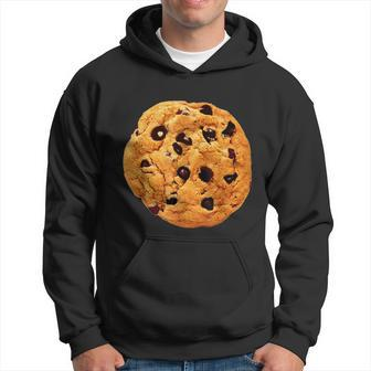 Funny Chocolate Chip Cookie Costume Gift Last Minute Lazy Party Gift Hoodie - Monsterry