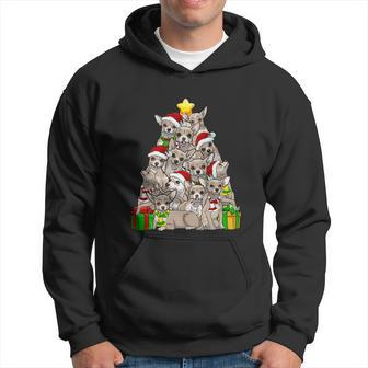 Funny Christmas Chihuahua Pajama Shirt Tree Dog Dad Mom Xmas Hoodie - Monsterry UK
