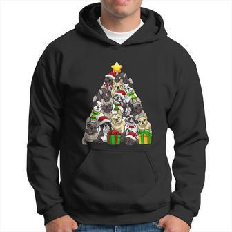 Funny Christmas French Bulldog Pajama Shirt Tree Dog Xmas Hoodie - Monsterry DE