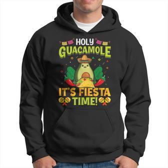 Funny Cinco De Mayo Party Mexican Taco Guacamole Fiesta Time Hoodie | Mazezy