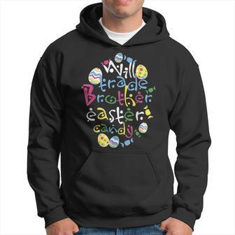 Funny Easter Brother Egg Hunting Rabbit Party Hoodie - Seseable