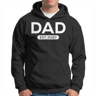 Funny Family New Dad Est 2020 This Year New Father Hoodie - Seseable