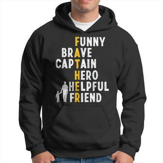 Funny Father Definition Papa Dad Daddy Poppa Father´S Day Gift For Mens Hoodie | Mazezy