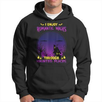 Funny Ghost Hunting Romantic Walk Paranormal Halloween Hoodie | Mazezy