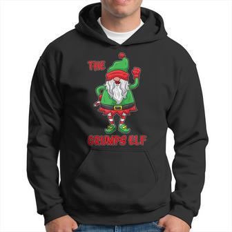 Funny Grandpa Christmas The Grumps Elf Granddad Pop Gift For Mens Hoodie | Mazezy