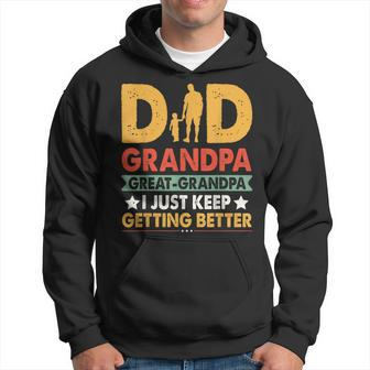 Funny Great Grandpa For Fathers Day Hoodie | Mazezy