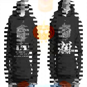 Funny Halloween Family Matching Pumpkin Dad Of The Patch Men V4 Men Hoodie Graphic Print Hooded Sweatshirt - Thegiftio UK