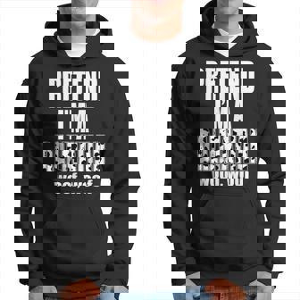 Funny Halloween Pretend Im A Dalmatian Halloween Costume Men Hoodie Graphic Print Hooded Sweatshirt - Thegiftio