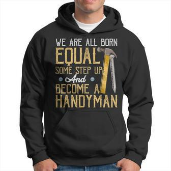 Funny Handyman Dad Fathers Day Gift Hoodie - Seseable