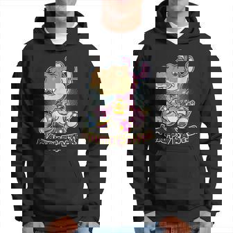 Funny Happy Easter Dinosaur Easter Bunny Costume Hoodie - Thegiftio