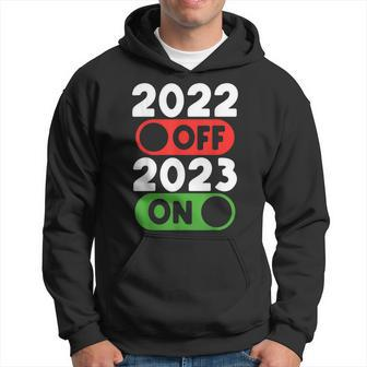 Funny Happy New Year 2023 On 2022 Off New Years Eve Party Hoodie - Thegiftio UK