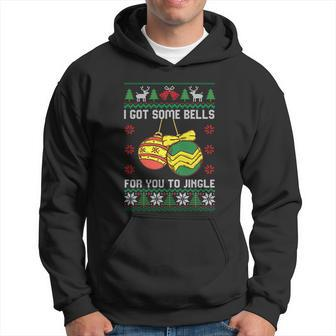 Funny If You Jingle My Bells Ugly Christmas Sweater Gift Hoodie - Monsterry CA