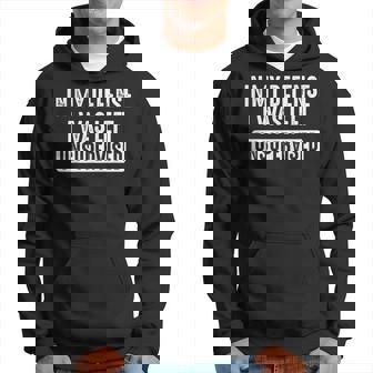 Funny In My Defense I Was Left Unsupervised Hoodie - Thegiftio UK