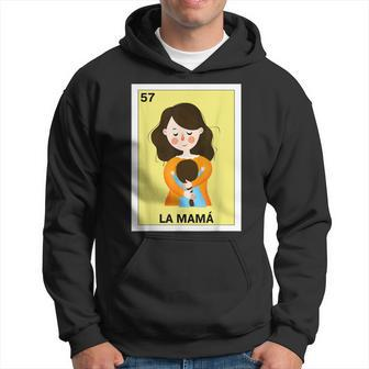 Funny Mexican Design For Mom La Mama Hoodie | Mazezy
