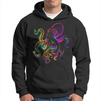 Funny Octopus Sea Monster Krakens Jellyfishes Sea Animals Hoodie | Mazezy
