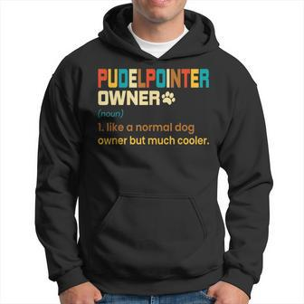 Funny Pudelpointer Vintage Retro Dog Mom Dad Gift Hoodie - Seseable