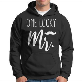 Funny St Patricks Day Couples Matching One Lucky Mr Hoodie - Seseable