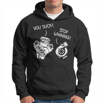 Funny Stop Whining Car Mechanic Precision Turbo Gift For Men Hoodie | Mazezy UK