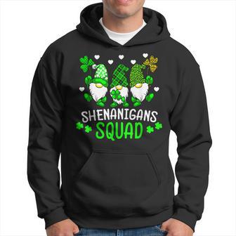 Funny Time For Shenanigans Squad St Patricks Day Gnomes Hoodie - Seseable