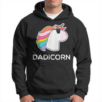 Funny Unicorn Dad Father Gift Dadicorn Gift For Mens Hoodie | Mazezy DE