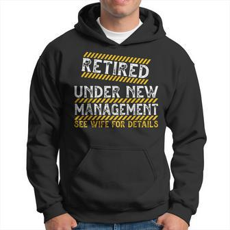 Funny Vintage Retirement Men Dad Retiring Father Day Hoodie - Seseable