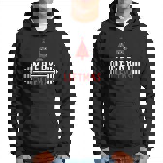 Funny Weightlifting - Weight Lifters Merry Liftmas Christmas Men Hoodie Graphic Print Hooded Sweatshirt - Thegiftio