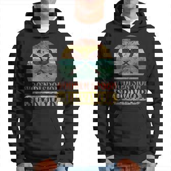 Funny Wooden Spoon Survivor Vintage Retro Humor Hoodie | Mazezy