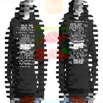 Funny Xmas Pajamas Be Nice To The Pharmacy Tech Christmas Men Hoodie Graphic Print Hooded Sweatshirt - Thegiftio UK