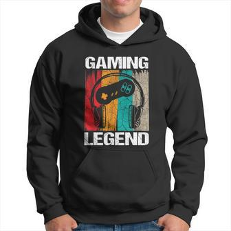 Gaming Legend Pc Gamer Video Games Gift Boys Teenager Kids Hoodie - Monsterry AU