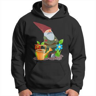 Gartenzwerg Gartenarbeit Landschaftsgärtner Pflanzen Garten Hoodie - Seseable