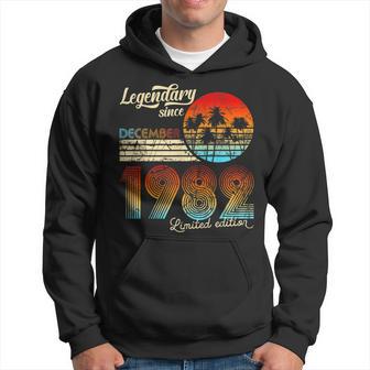 Geburtstag Legendary Since Dezember 1982 Geschenk Hoodie - Seseable