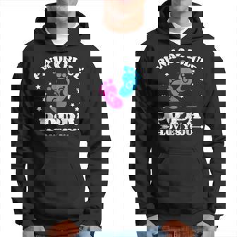 Gender Reveal Poppa Baby Shower Dad Pregnancy Announcement Hoodie | Mazezy