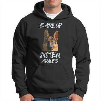 German Shepherd Three Things You Dont Mess With Hoodie - Seseable