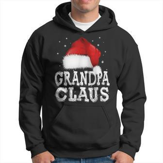 Ghristmas Pajama Grandpa Santa Claus Costume Matching Family Gift For Mens Hoodie | Mazezy AU