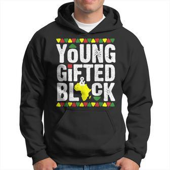 Gifted Young Black Dashiki African Pride History Month Magic V4 Hoodie - Seseable