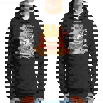 Gingerbread Hot Chocolate Marshmallow Christmas Sweets Xmas Men Hoodie - Thegiftio