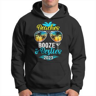 Girls Trip 2023 Bahamas Hawaii Beaches Booze And Besties Hoodie | Mazezy