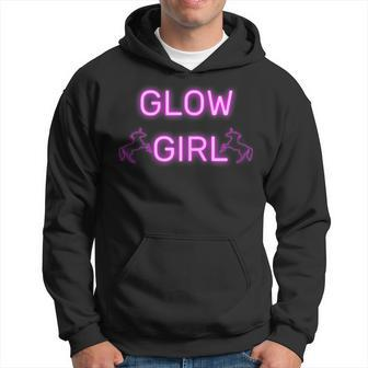 Glow Girl Glow Party Retro 80Er Costume Dance Party Hoodie | Mazezy
