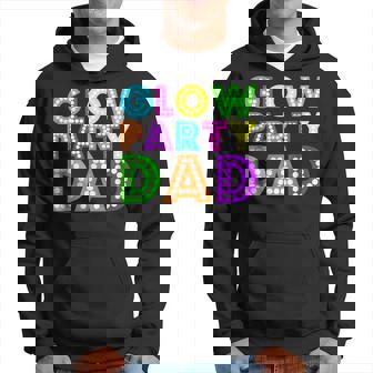 Glow Party Dad Neon Party T Hoodie | Mazezy